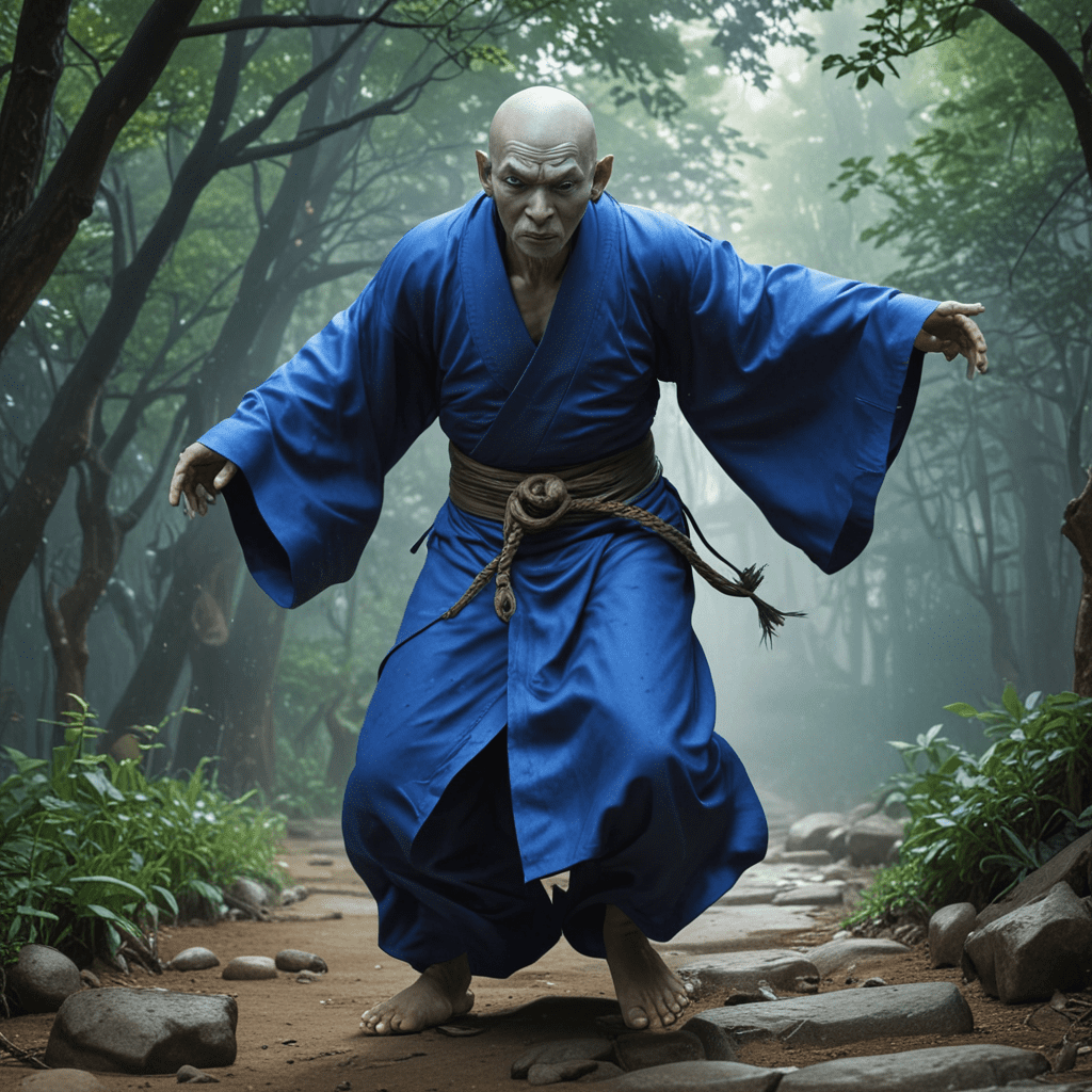 The Myth of the Aobozu: The Blue Monk in Japanese Folktales
