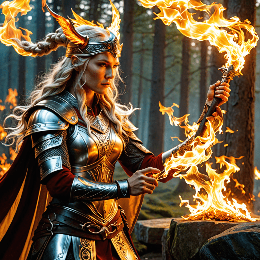 The Symbolism of Light and Fire in Norse Mythology