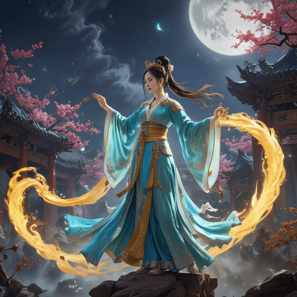 The Legend of Houyi and Chang'e in Chinese Mythology
