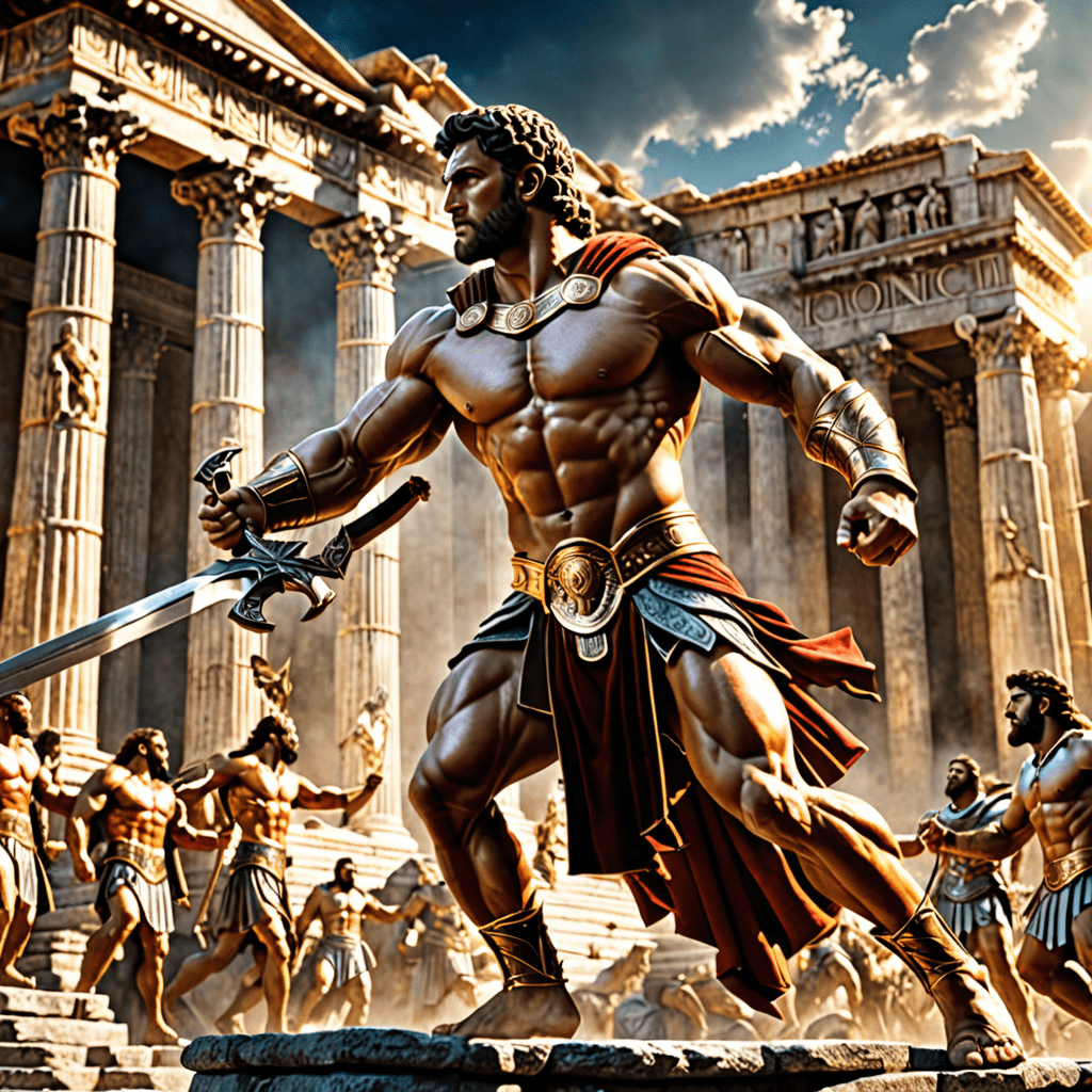 The Symbolism of Strength and Weakness in Roman Mythology