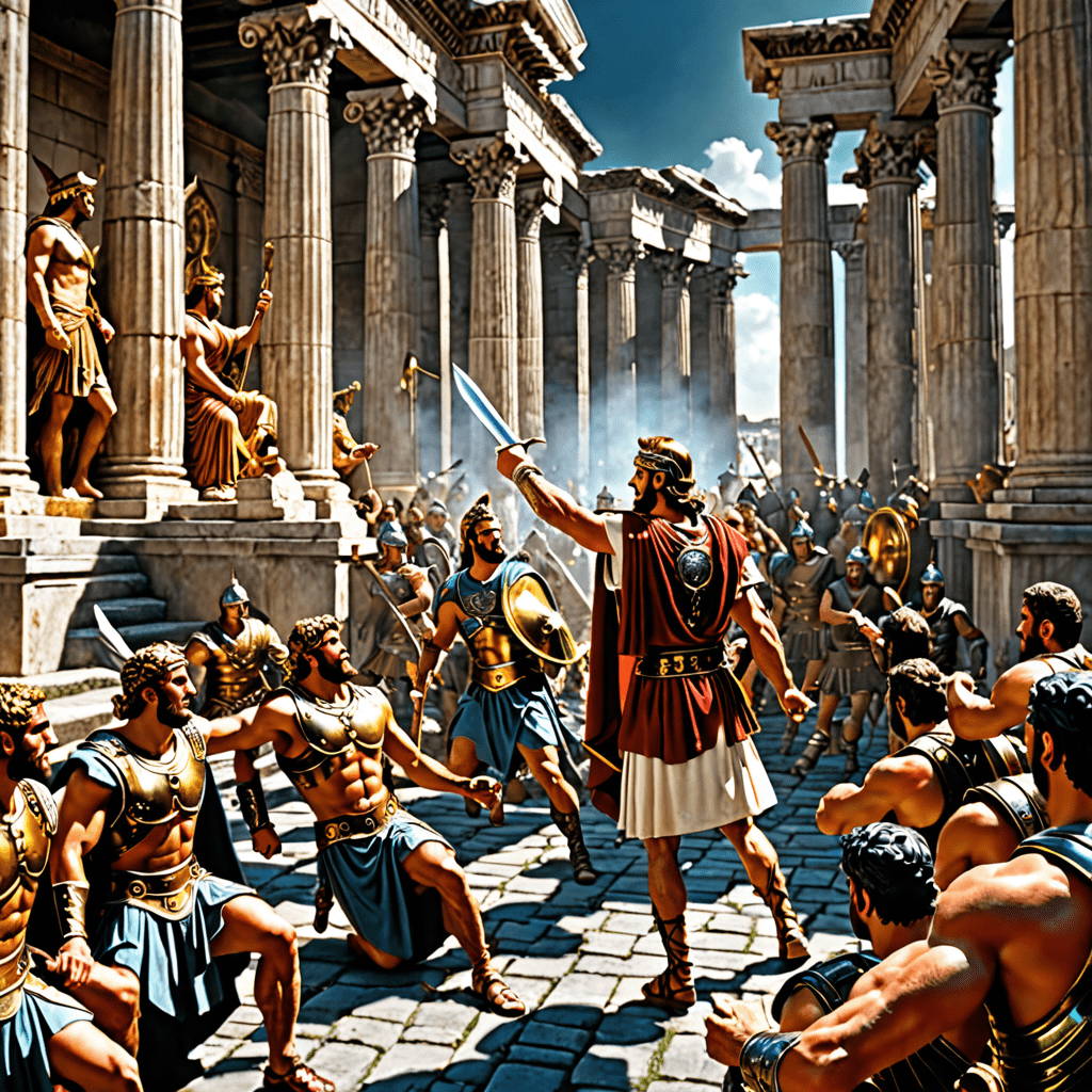 The Role of Strategy and Tactics in Roman Mythological Stories