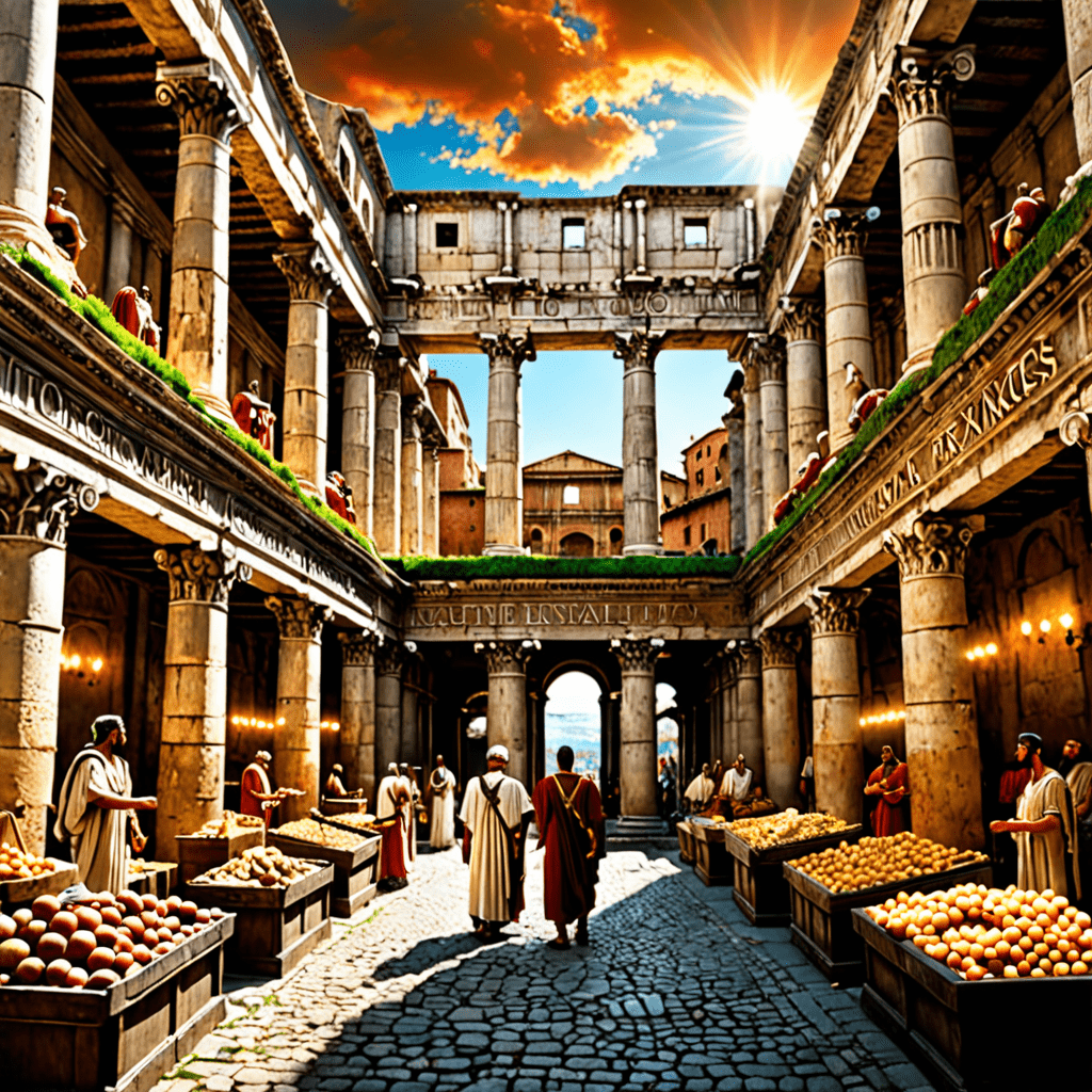 The Mythological Origins of Roman Markets and Exchanges