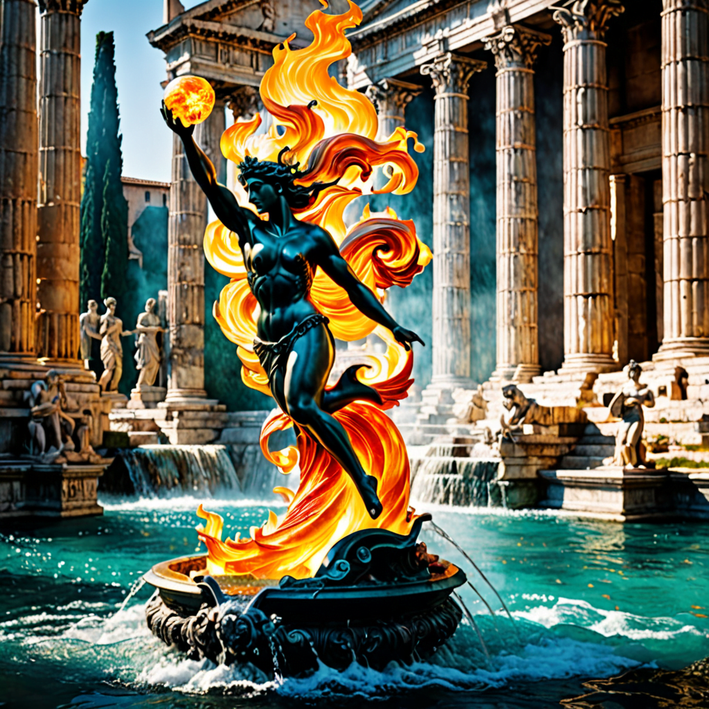 The Symbolism of Water and Fire in Roman Mythology