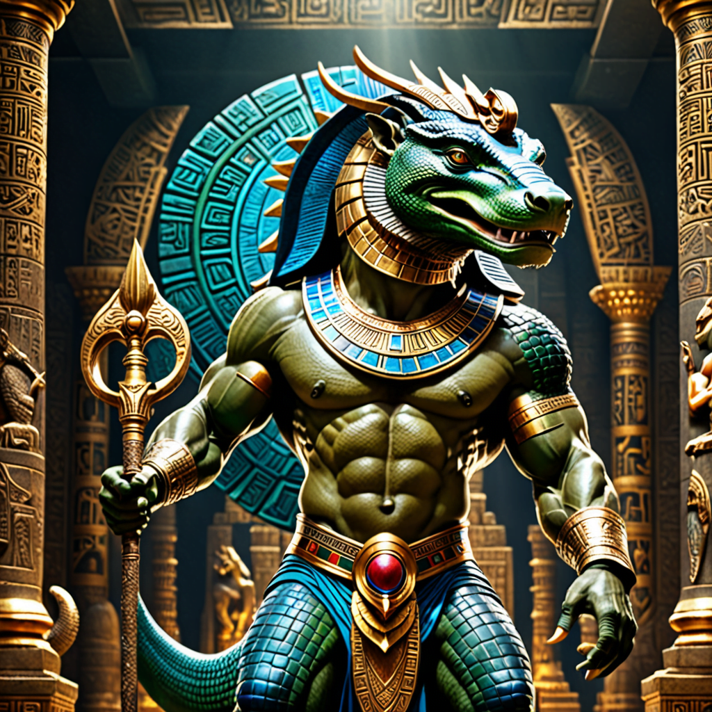 The Myth of the God Sobek-Ra in Egyptian Mythology