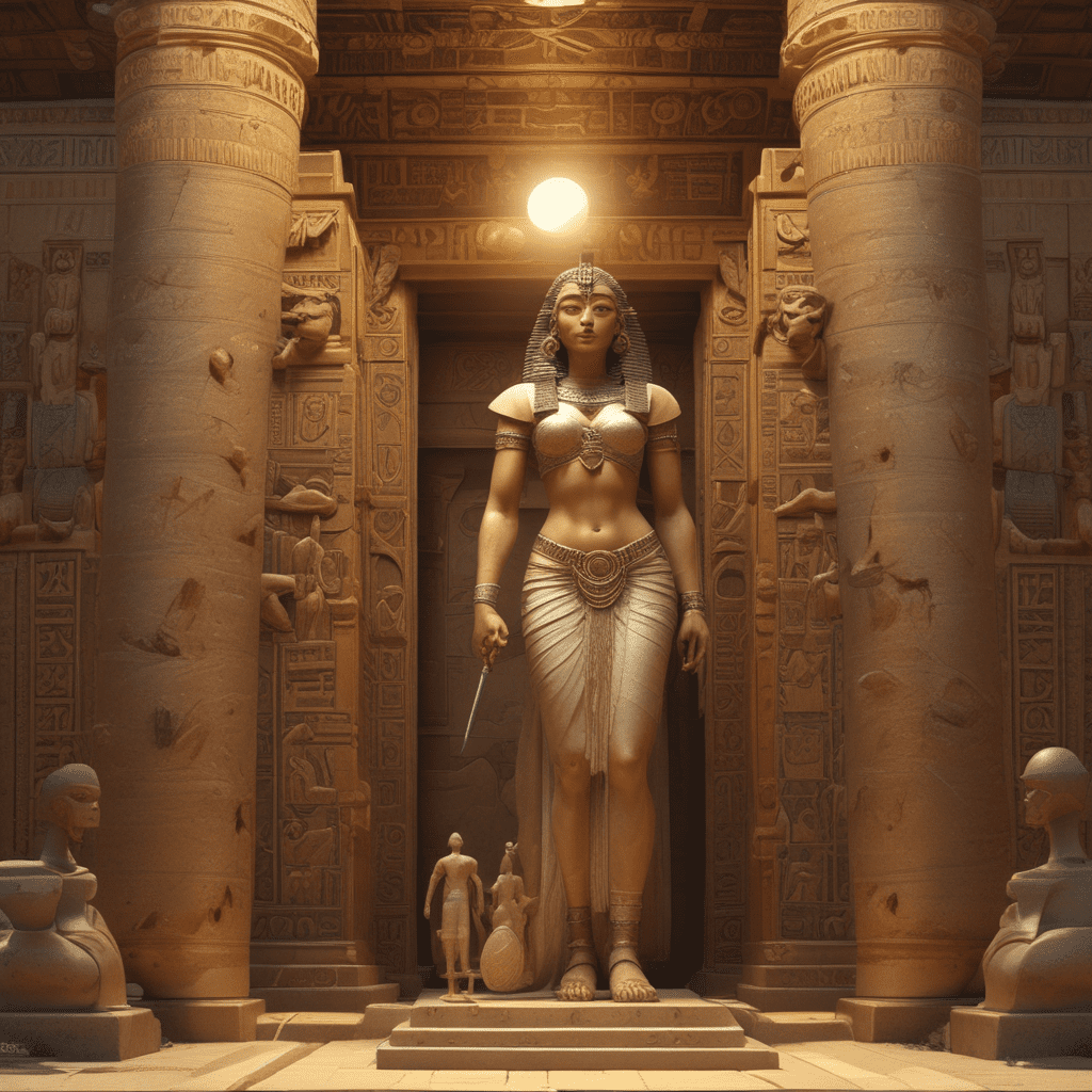 The Myth of the Goddess Menhit in Ancient Egypt