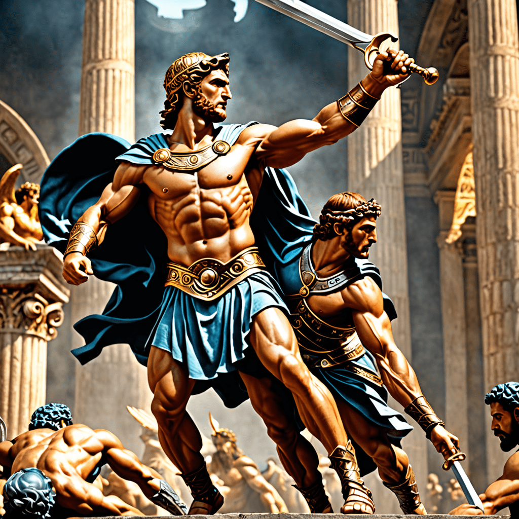 The Symbolism of Conflict and Resolution in Roman Mythology