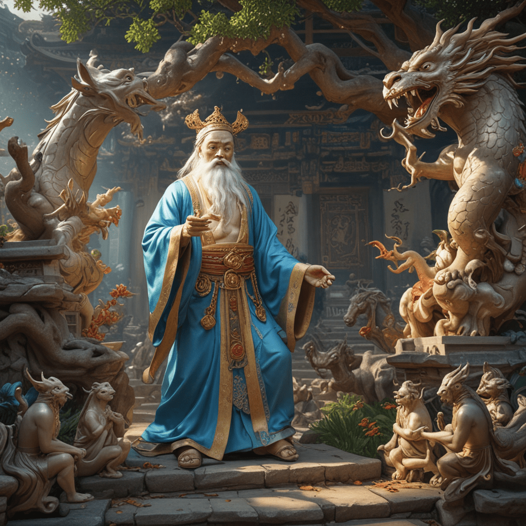 Chinese Mythological Tales of Wisdom and Enlightenment