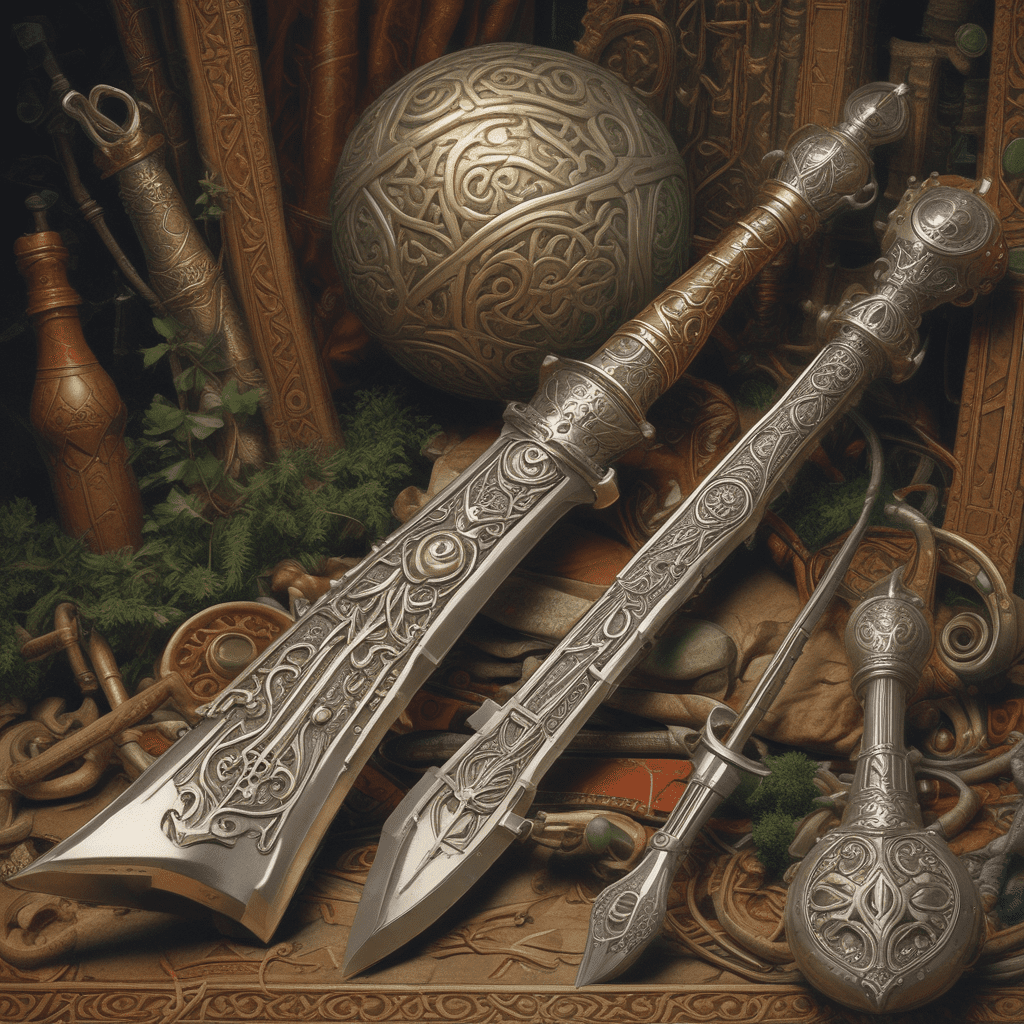 The Mythical Weapons of Celtic Bards