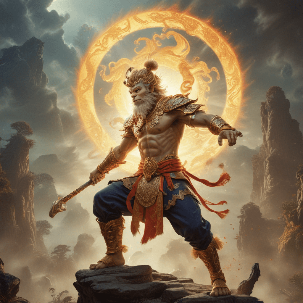 The Legend of Sun Wukong in Chinese Mythology