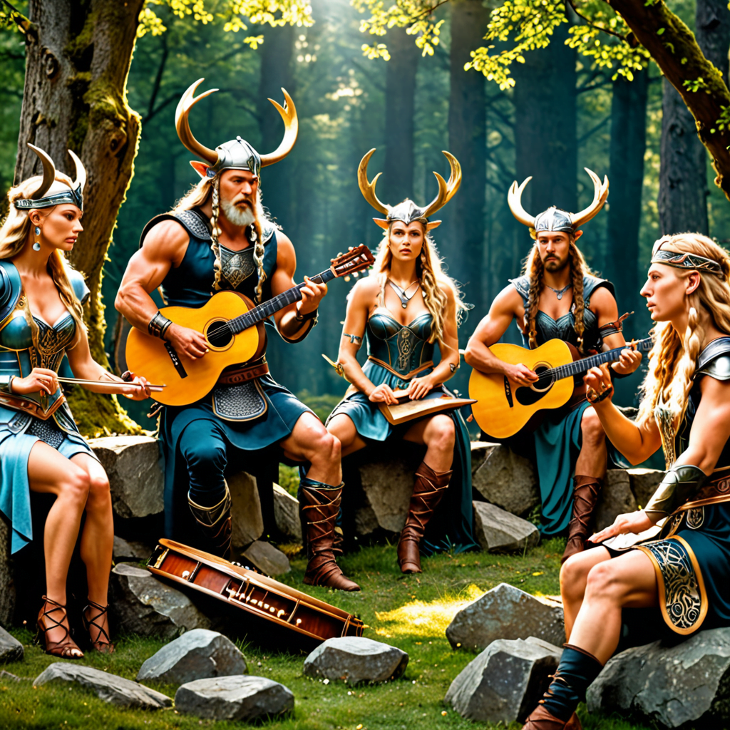 The Role of Music and Poetry in Norse Mythology