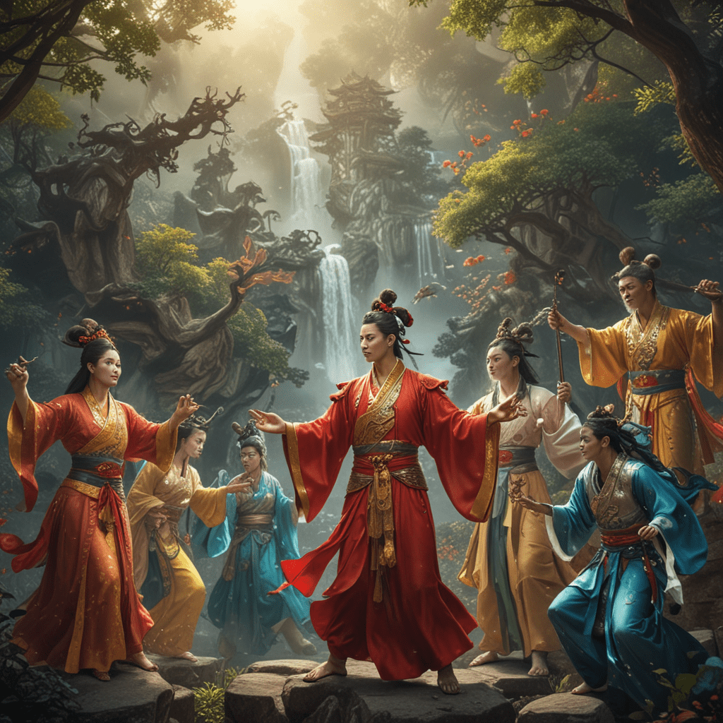 The Myth of the Eight Immortals in Chinese Folklore