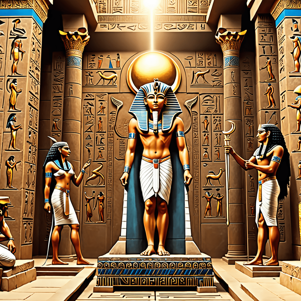 The Myth of the Creation of the World in Egyptian Mythology