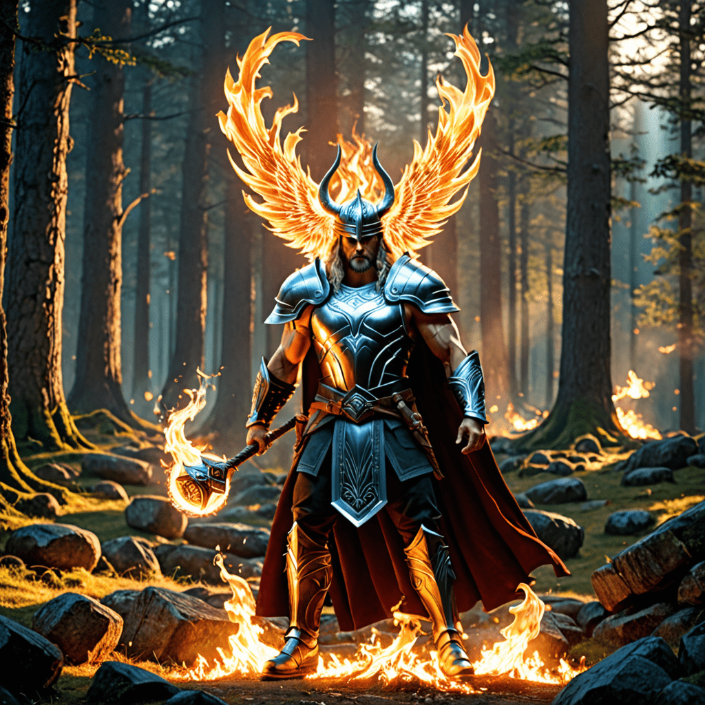 The Symbolism of Light and Fire in Norse Mythology