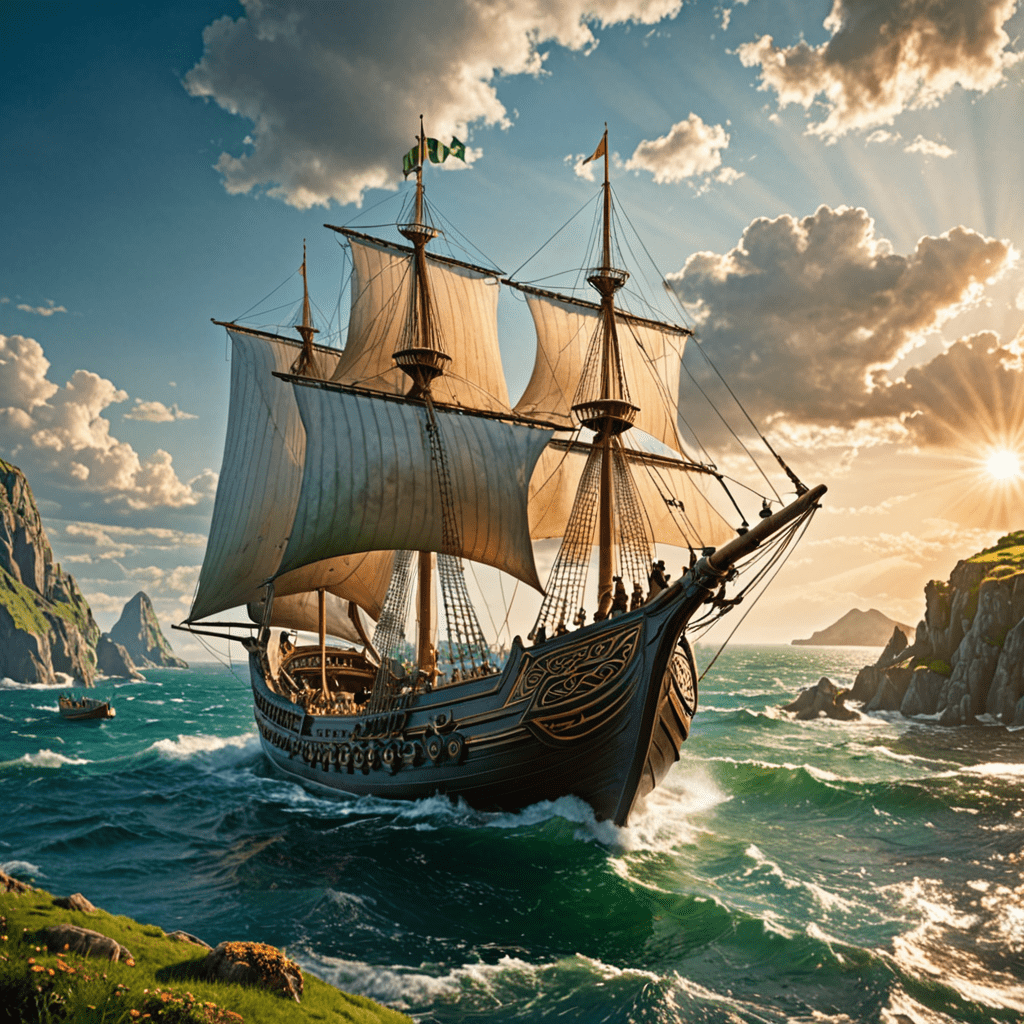 The Mythical Boats and Ships of Celtic Legends