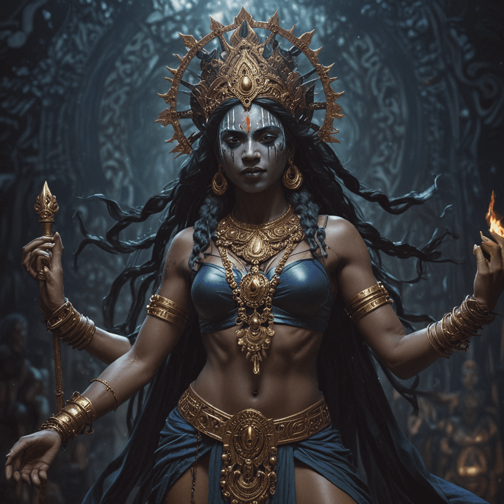 The Myth of Kali Ma: The Dark Mother Goddess