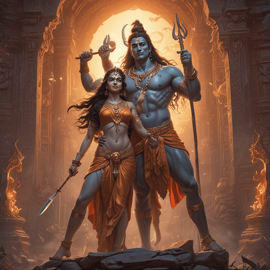 The Myth of Sati and Shiva's Grief