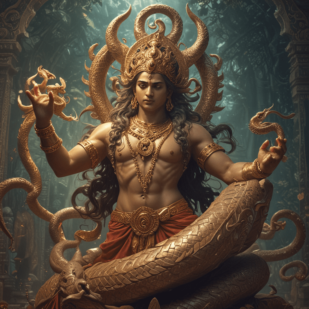 The Divine Serpent: Ananta Shesha in Hindu Mythology