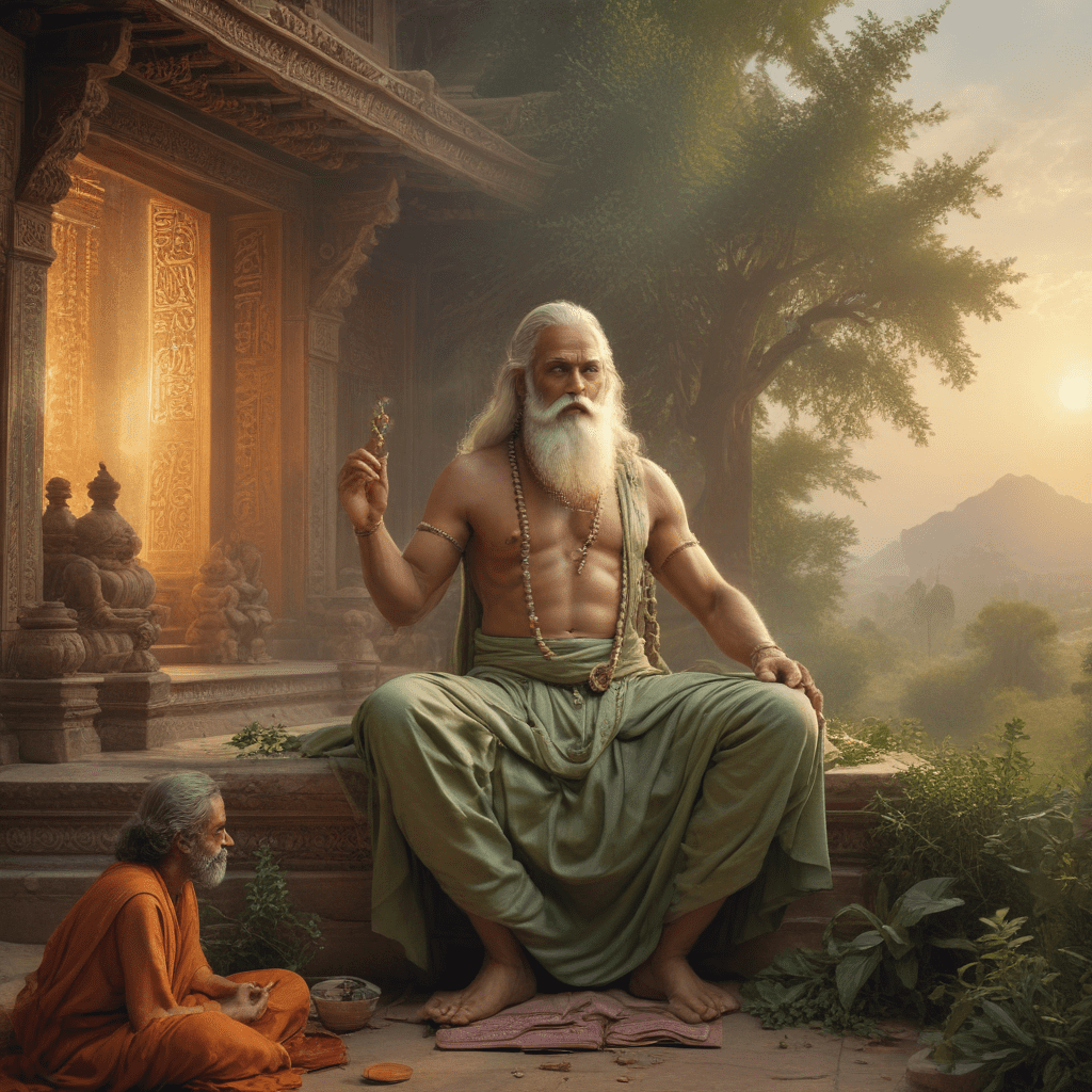 The Myth of Sage Vyasa: The Compiler of Vedas and Puranas