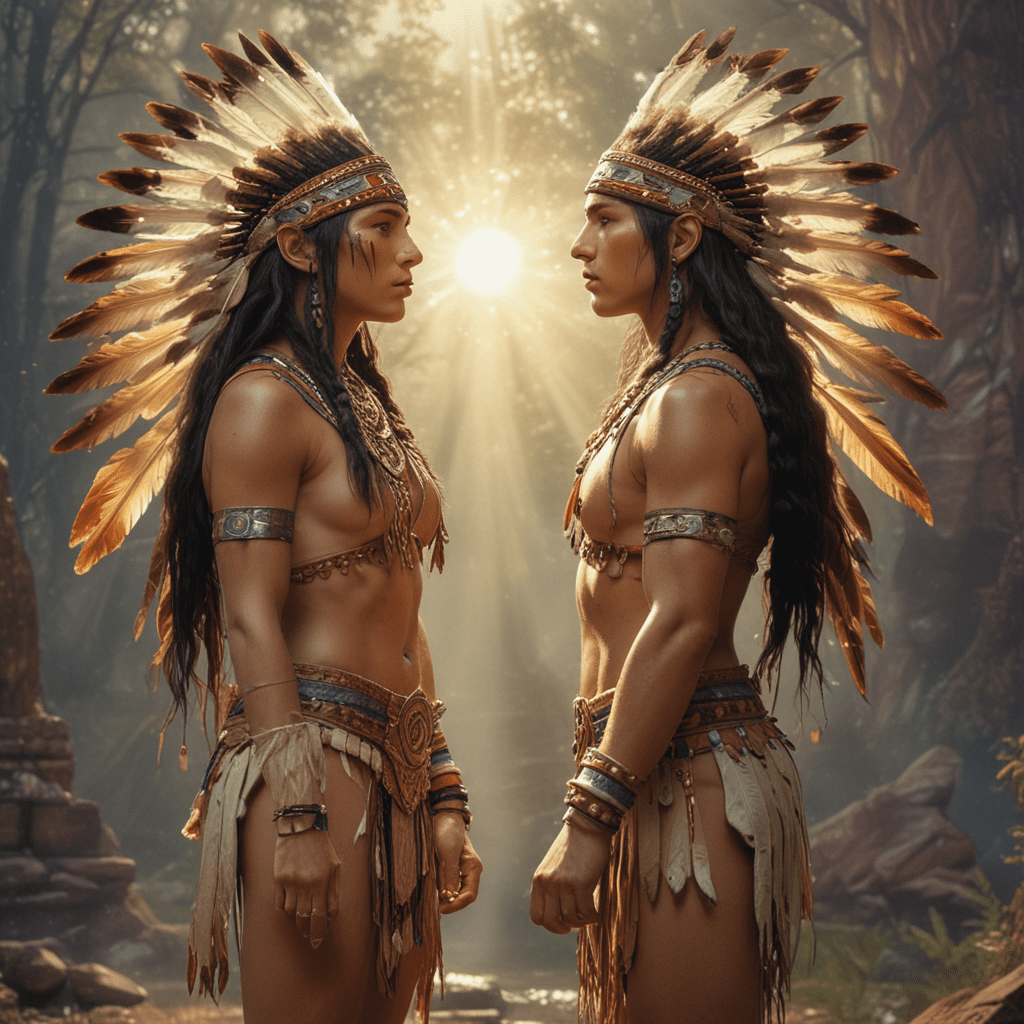 The Story of the Hero Twins in Native American Mythology