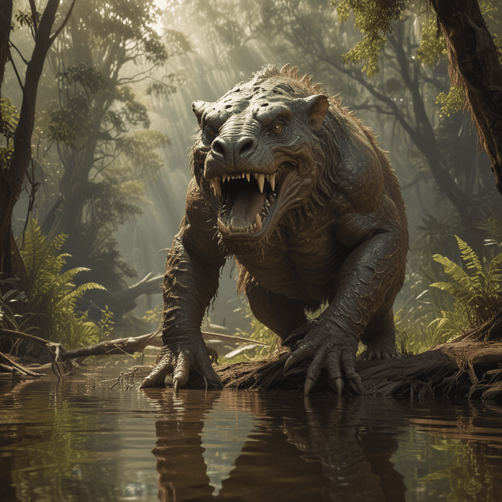The Myth of the Bunyip: A Mysterious Creature in Australian Aboriginal Folklore