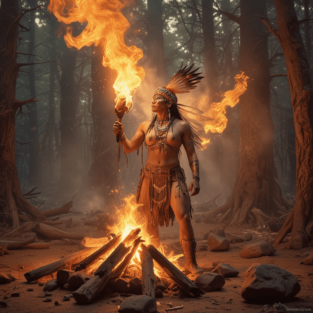 The Story of the Sacred Fire in Native American Mythology