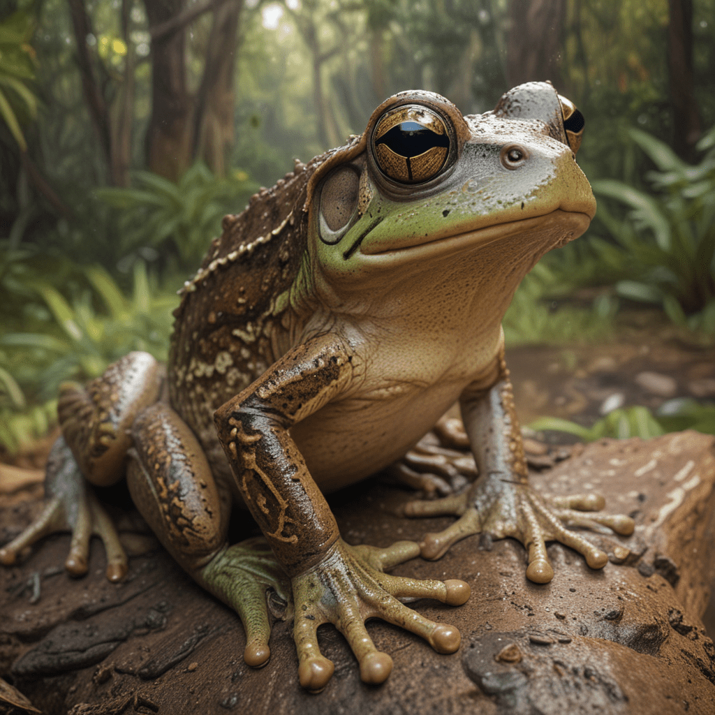 The Story Of Tiddalik The Frog A Well Known Myth In Australian Aboriginal Culture 