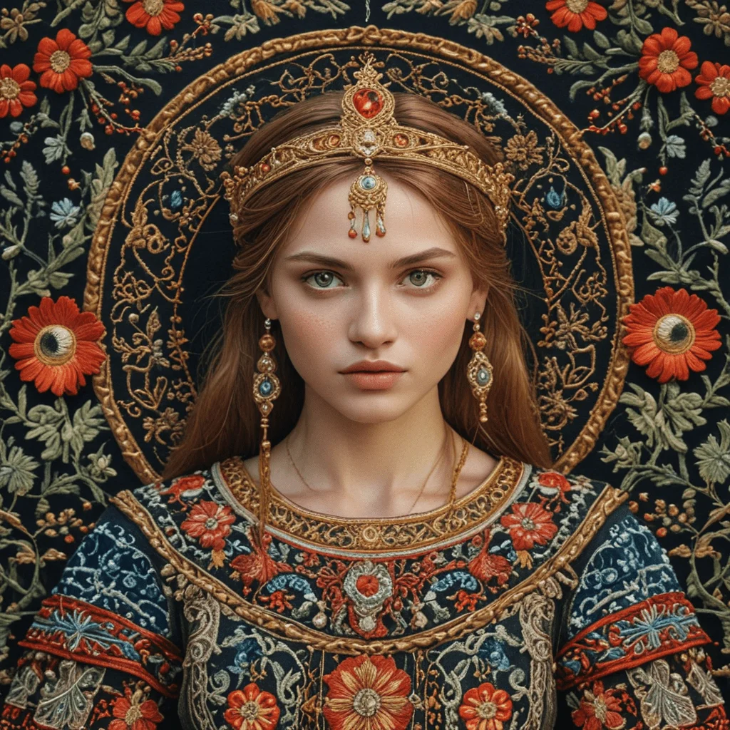 Slavic Mythology: The Art of Embroidery and Textiles