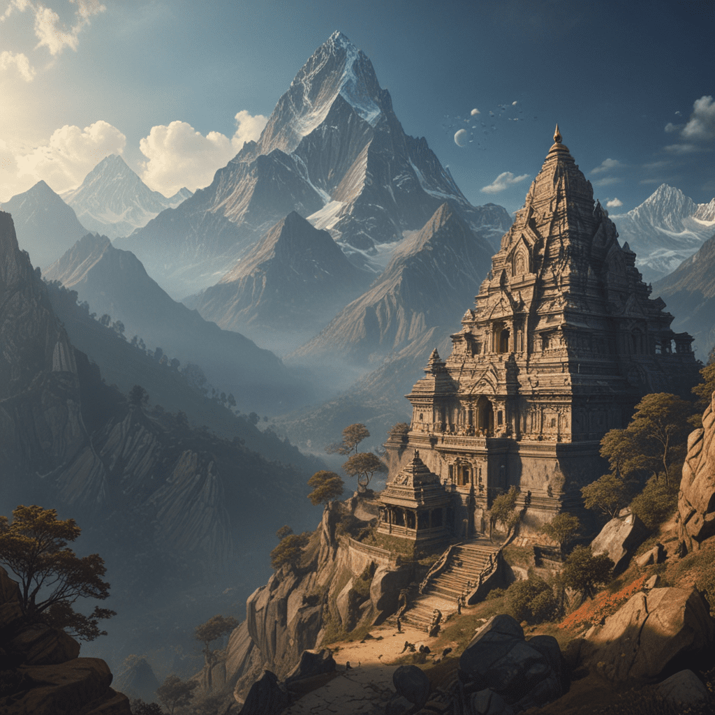 The Mythical Mountains in Hindu Mythology