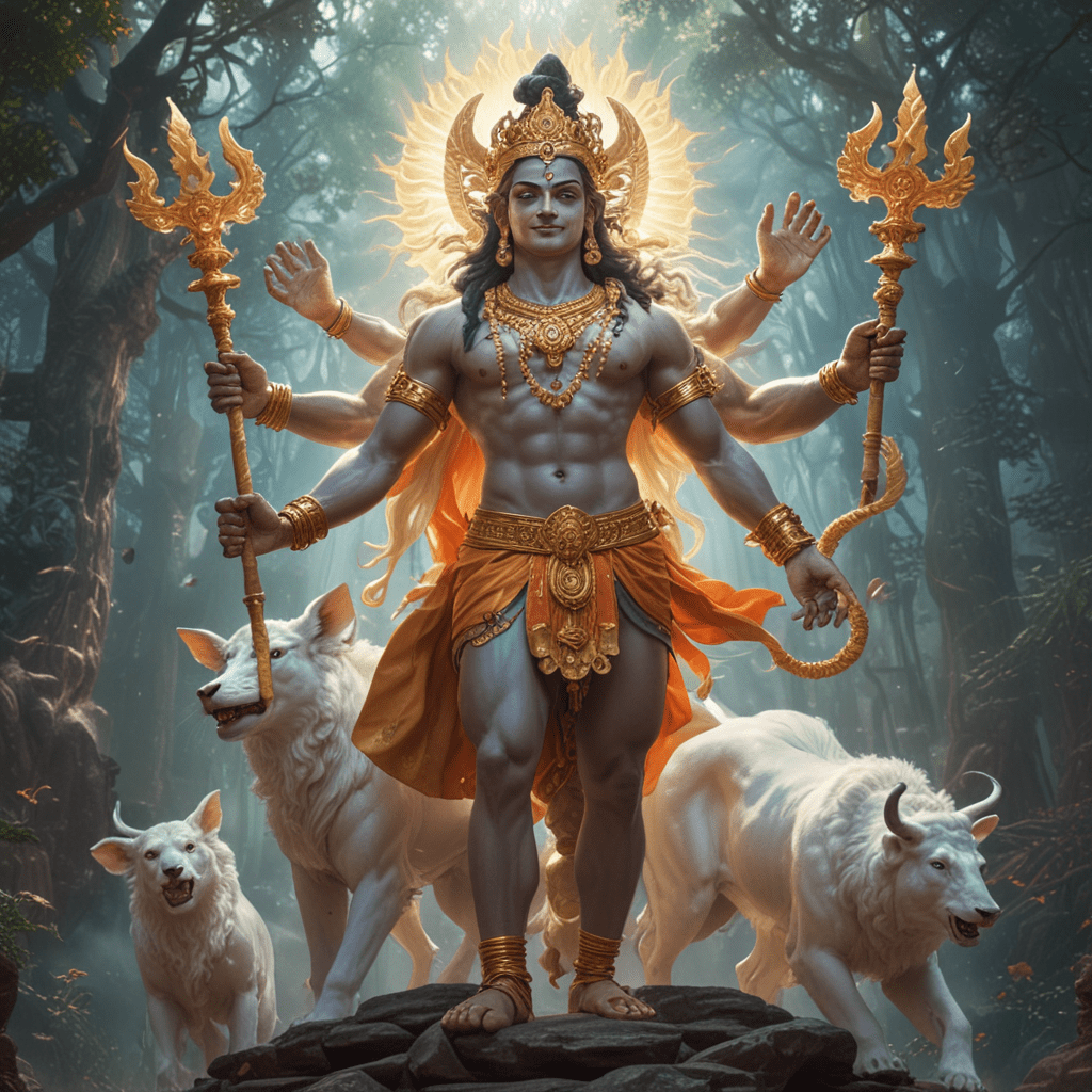 The Myth of Dattatreya: The Combined Avatar of Brahma, Vishnu, and Shiva