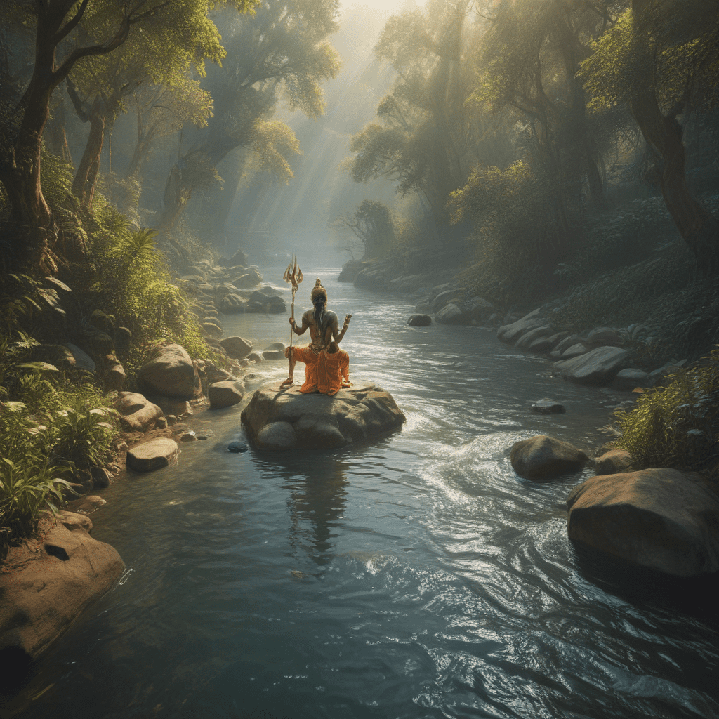 The Mythical Rivers in Hindu Mythology
