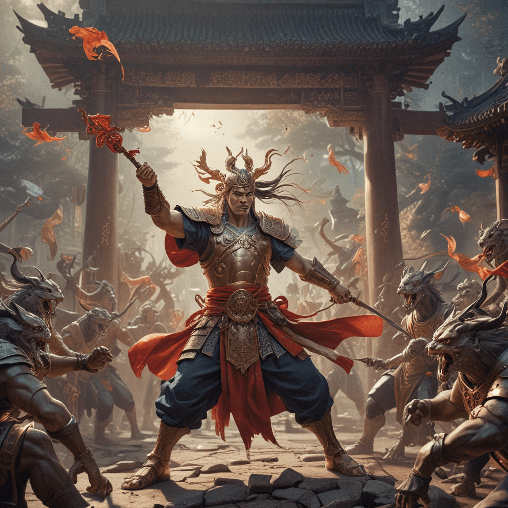 Chinese Mythological Tales of War and Heroism