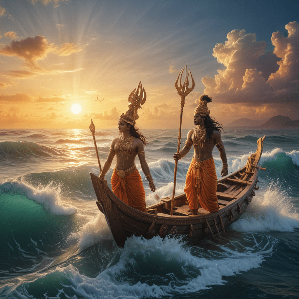 The Mythical Oceans in Hindu Mythology