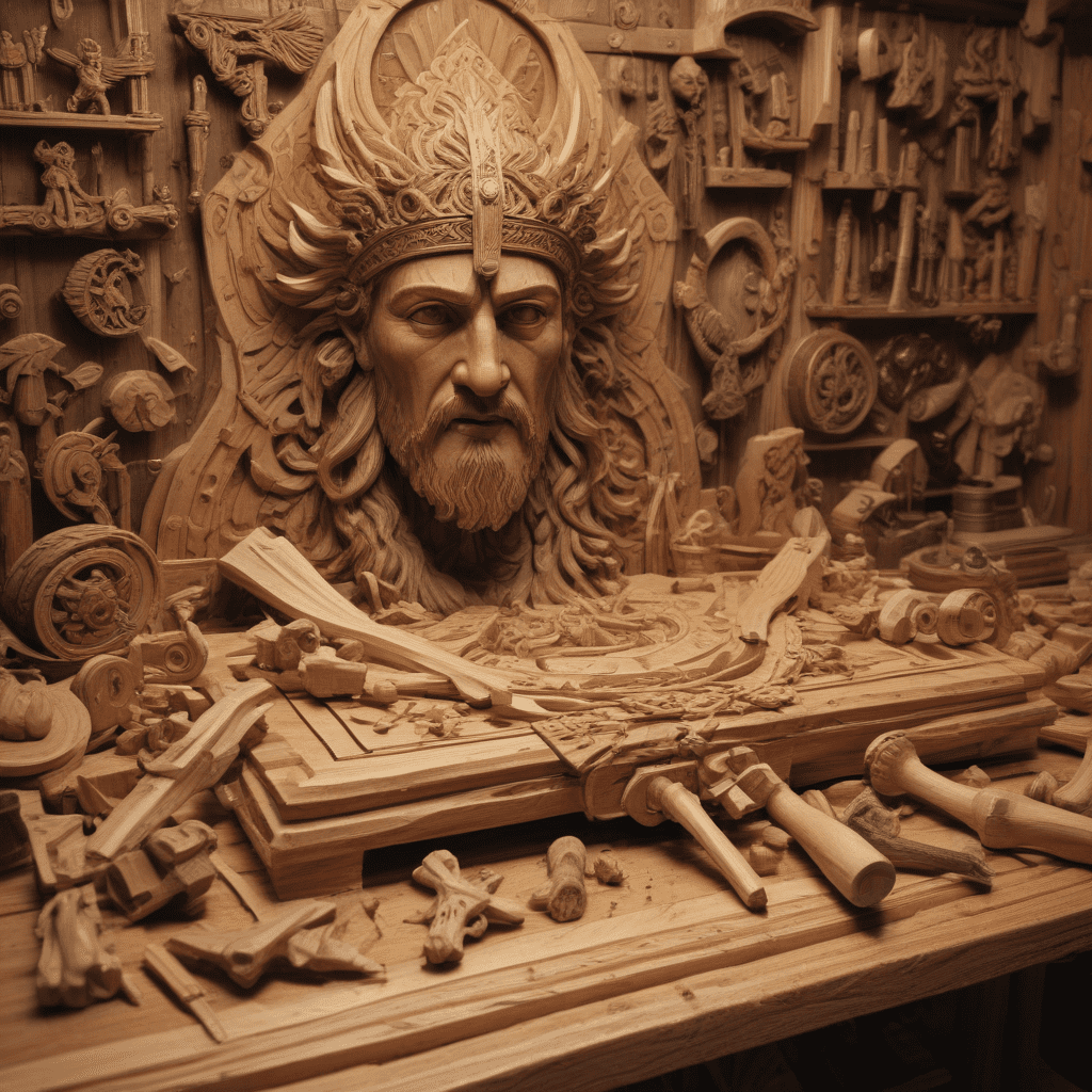Slavic Mythology: The Art of Woodworking and Carpentry