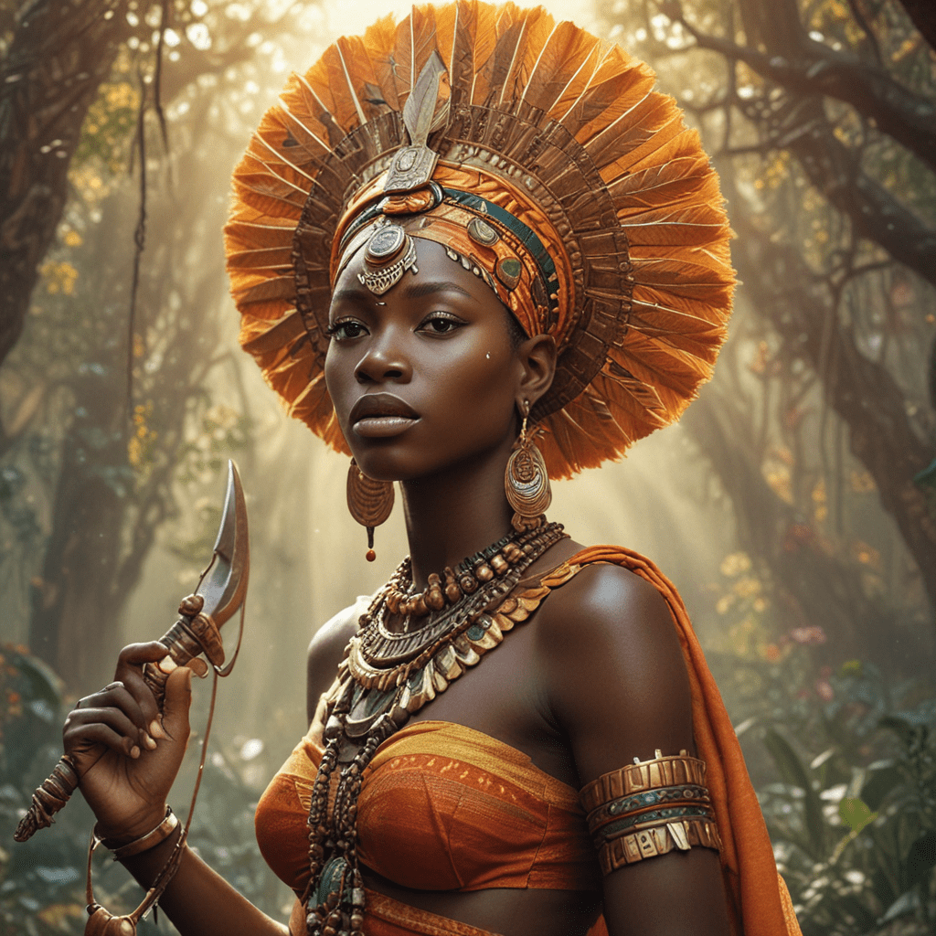 The Symbolism of Colors in African Mythological Stories