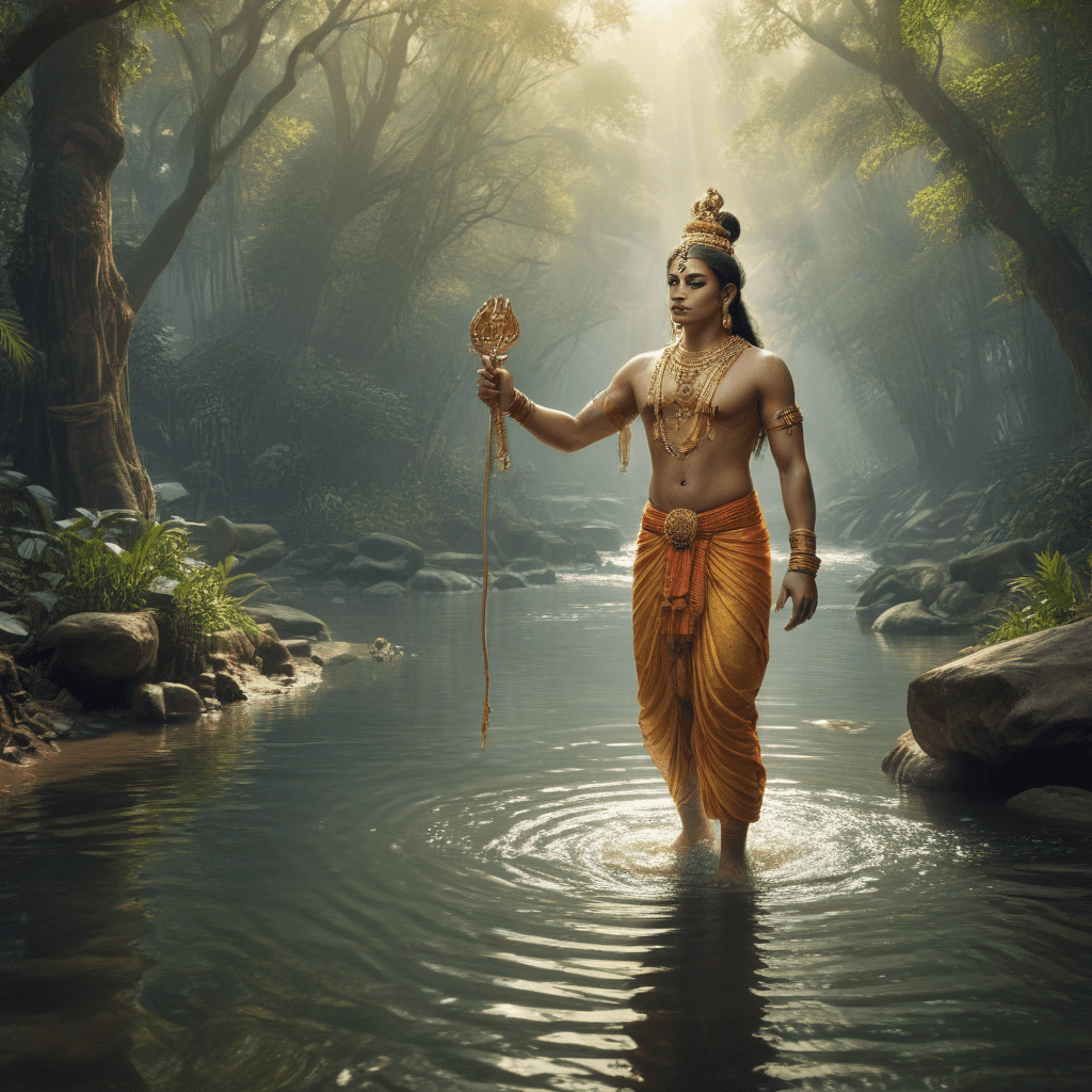 The Sacred Rivers in Hindu Mythology