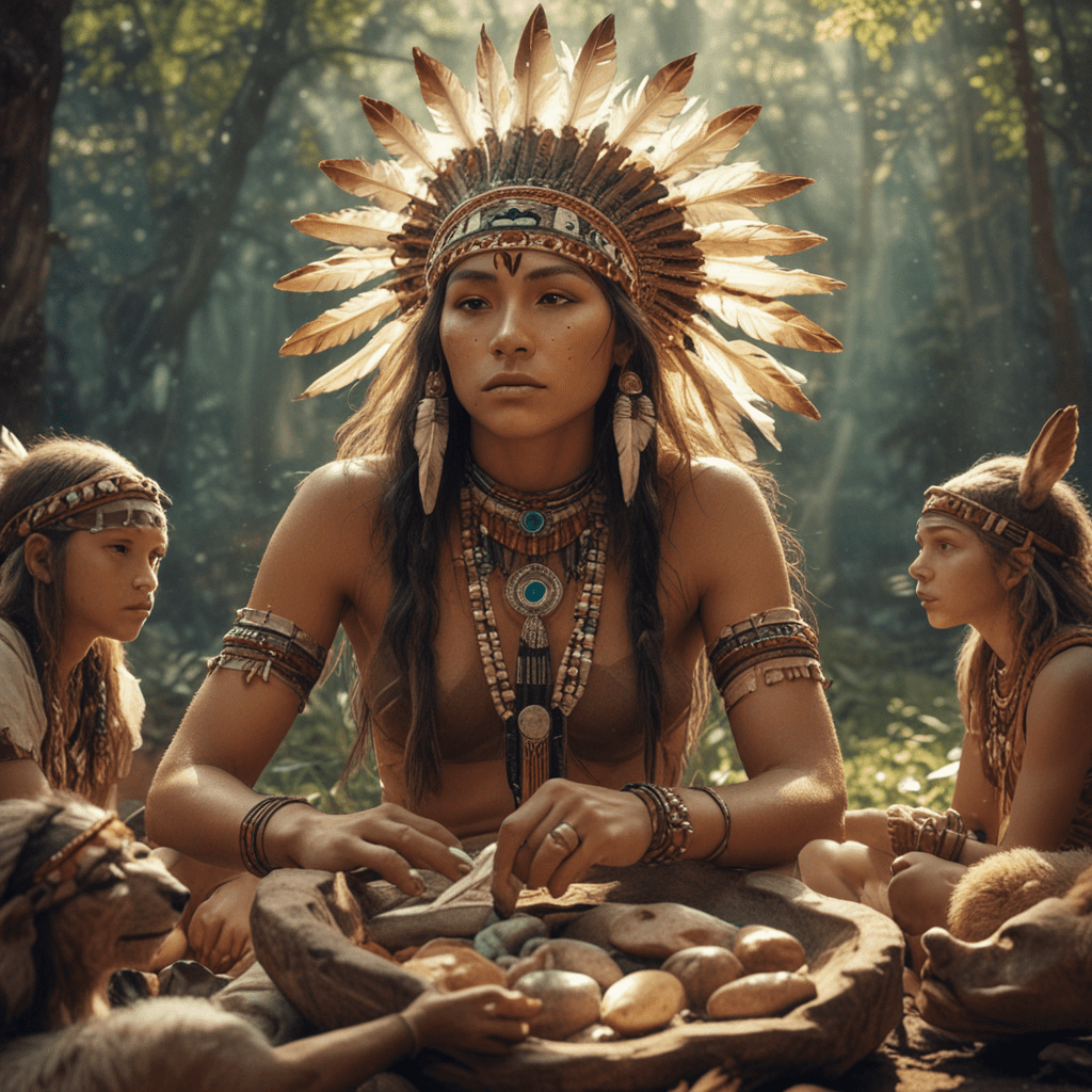 The Story of the Sacred Offerings in Native American Mythology