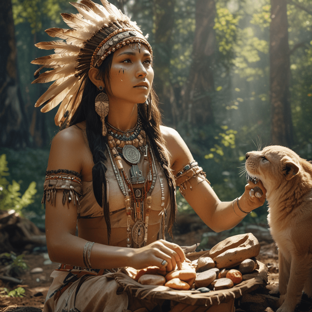 The Story of the Sacred Offerings in Native American Mythology