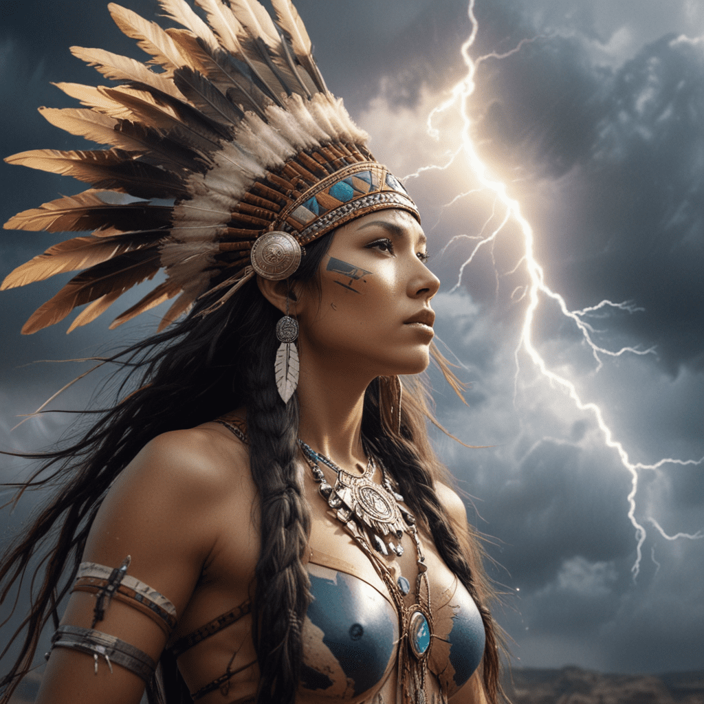 The Legend of the Thunder Woman in Native American Mythology