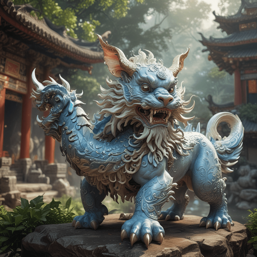 Chinese Mythological Creatures of Earth: Pixiu and Taotie