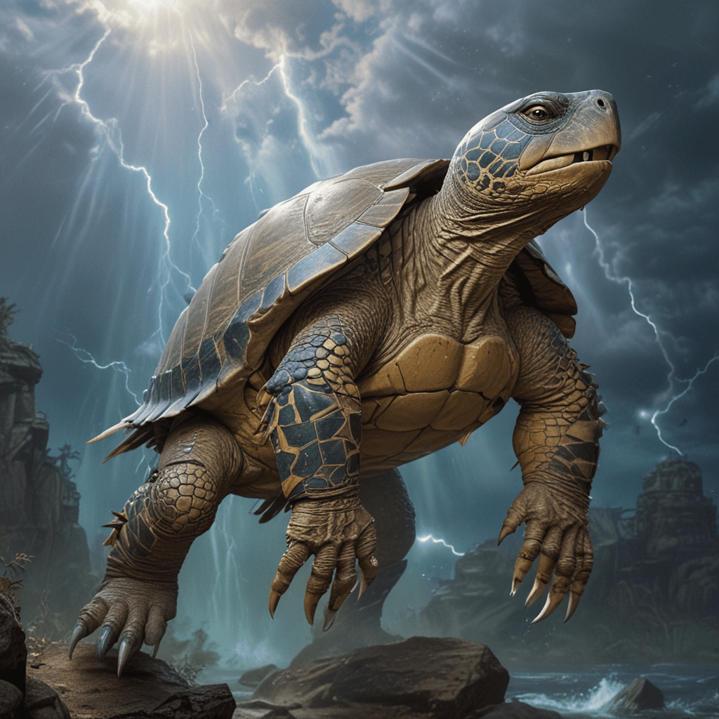 The Legend of the Thunder Turtle in Native American Mythology