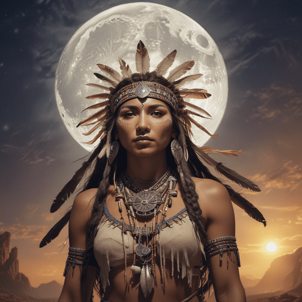 The Legend of the Moon-Eyed People in Native American Mythology
