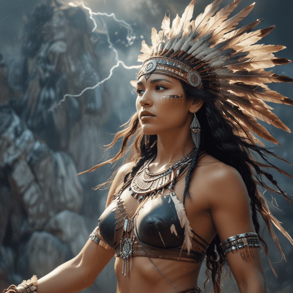 The Legend of the Thunder Woman in Native American Mythology