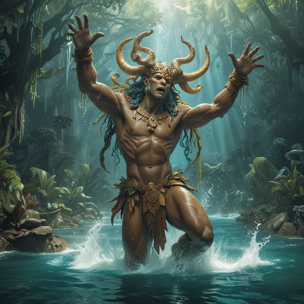 South American Mythological Creatures of the Water