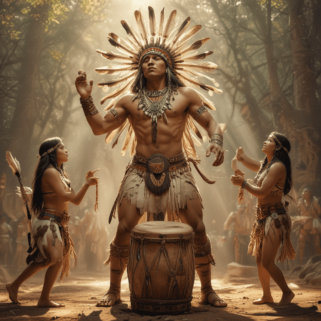 The Story of the Sacred Drum in Native American Mythology