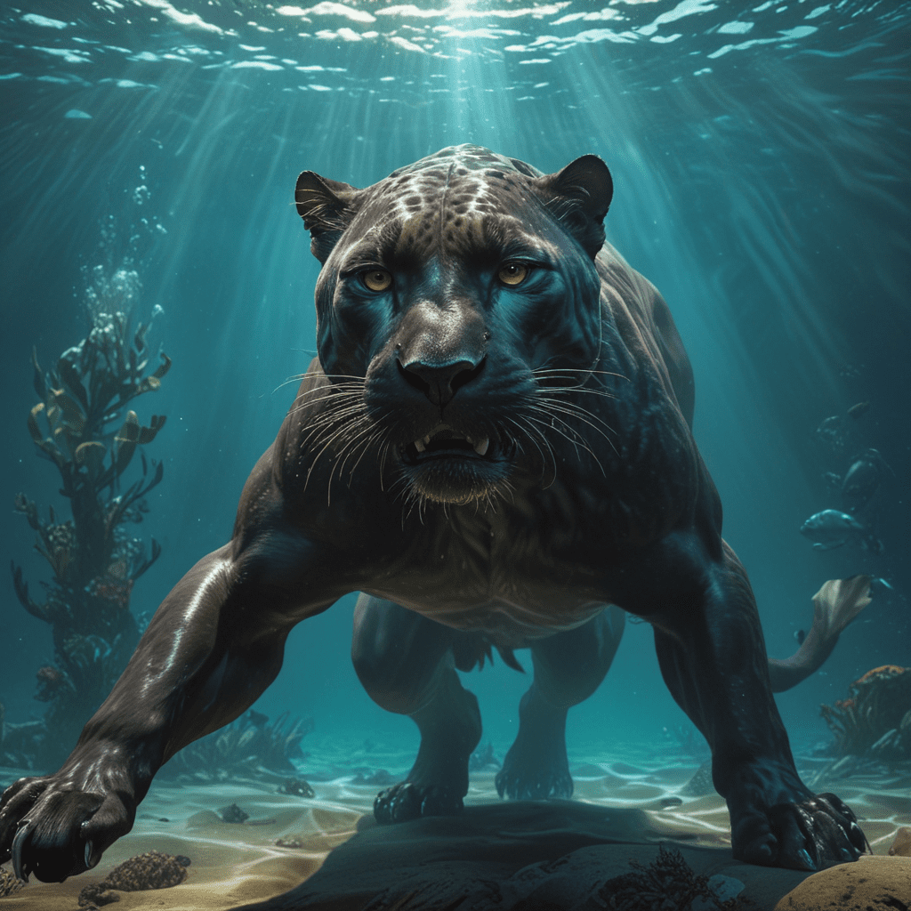 The Legend of the Underwater Panther in Native American Mythology