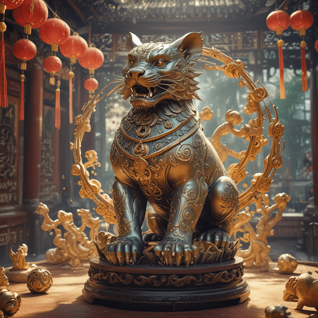 Chinese Mythological Symbols of Luck and Fortune