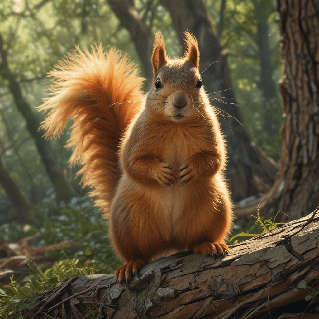 The Legend of the Trickster Squirrel in Native American Mythology