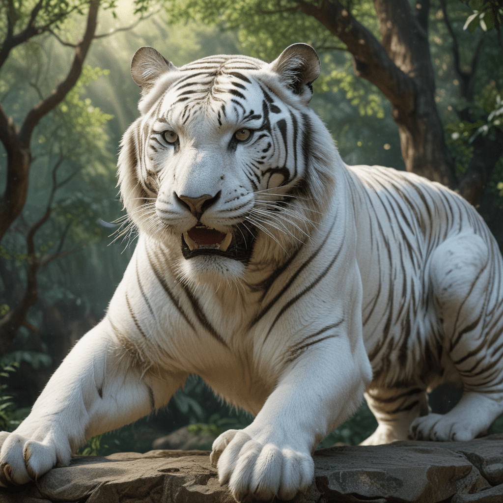 The Legend of the White Tiger in Chinese Mythology