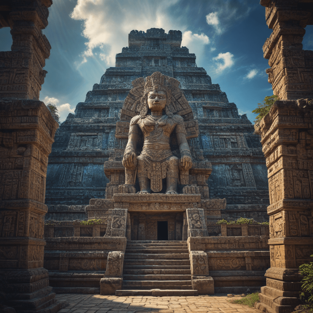 Mayan Mythological Symbols in Architecture and Art