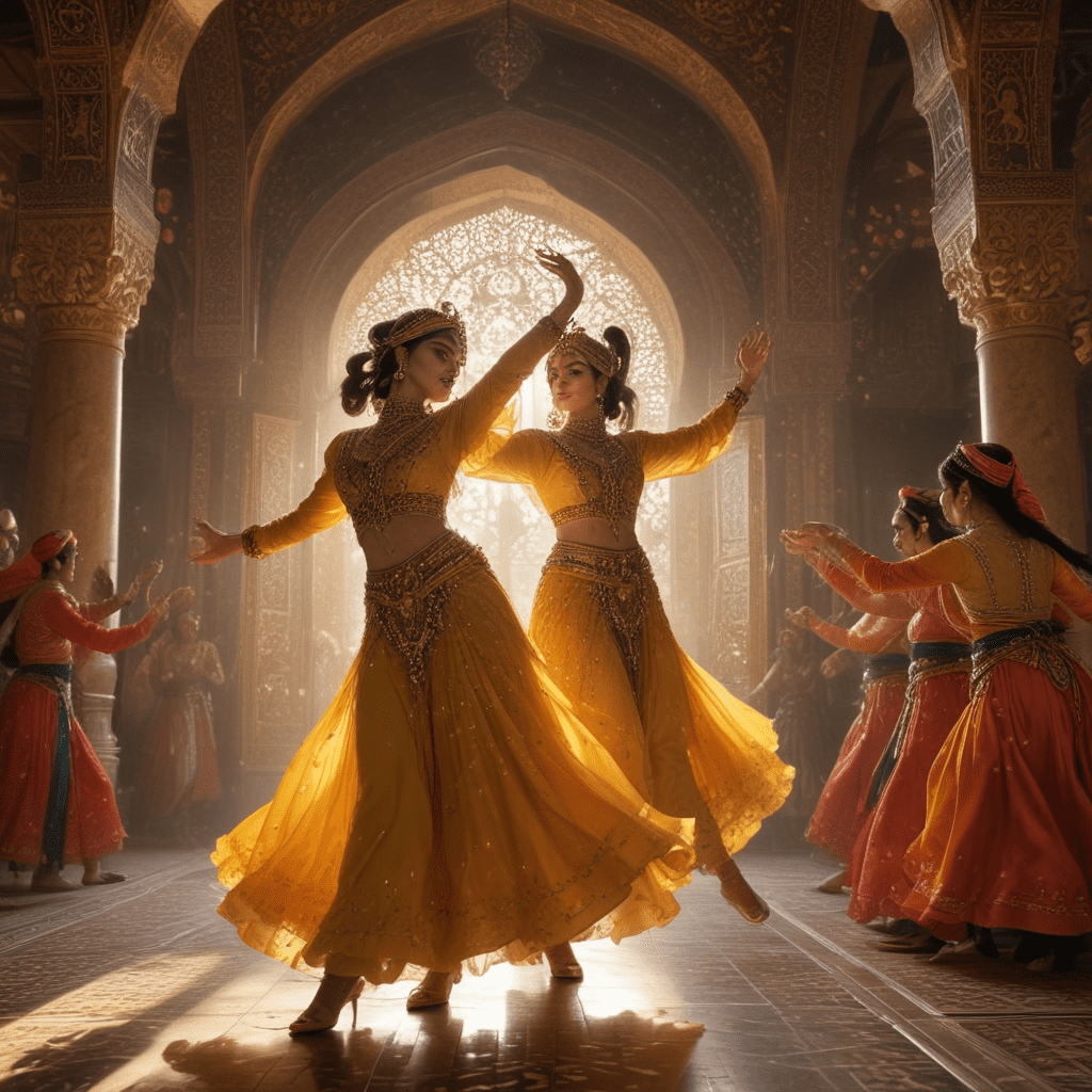 The Mythical Dance of the Peris in Persian Folklore